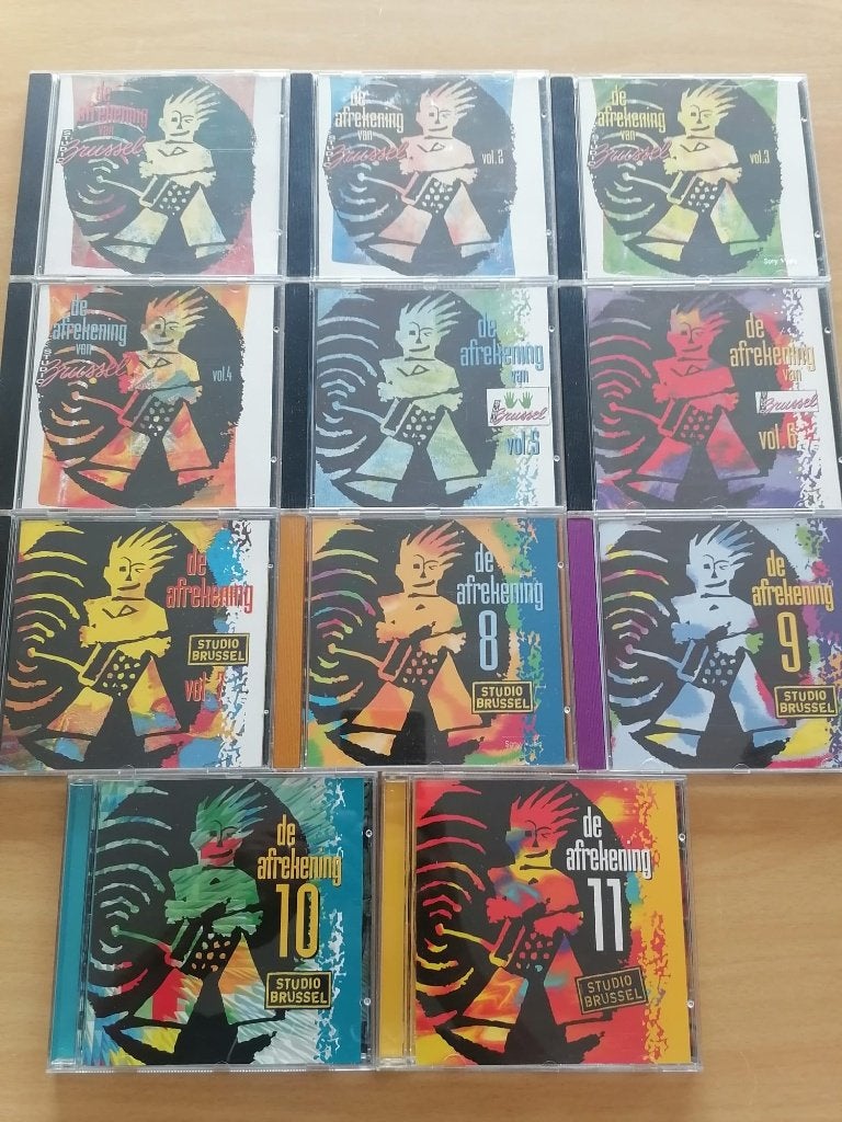 Afrekening Studio Brussel 1 t/m 11, Cd's en Dvd's, Inclusief boekje, Ophalen of Verzenden, Zo goed als nieuw, Verzamelalbum