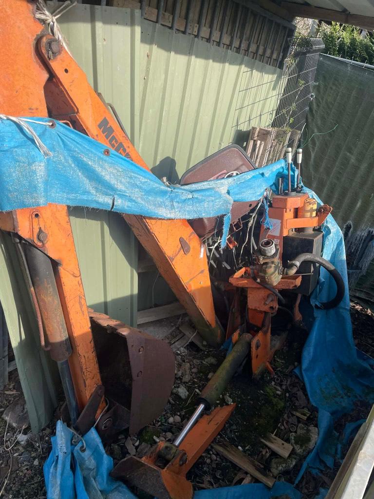 Graafmachine op tractor, Zakelijke goederen, Ophalen, Grondbewerking