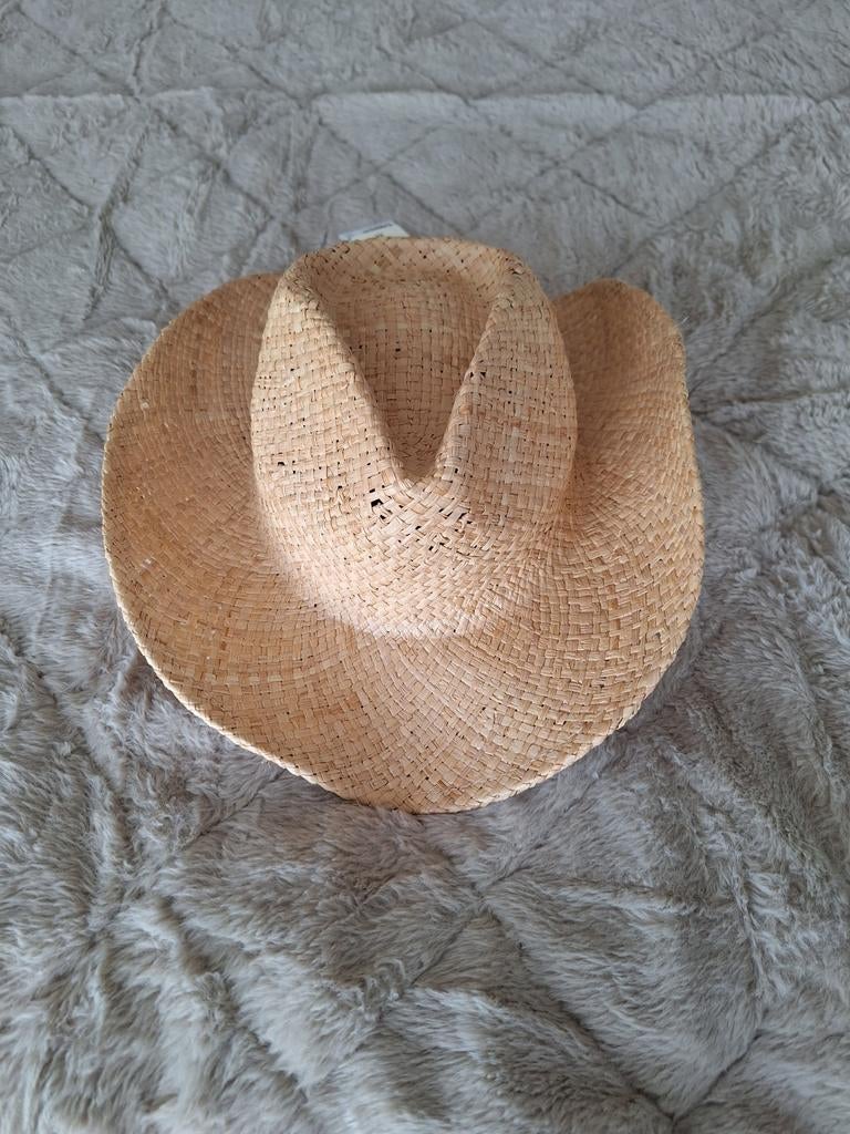 Cowboyhoed in natuurlijk stro, nieuw, Ophalen of Verzenden