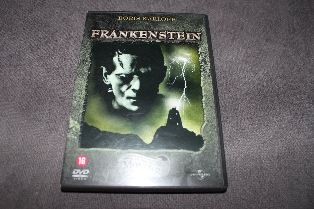 DVD Frankenstein, Cd's en Dvd's, Dvd's | Horror, Vanaf 16 jaar, Ophalen of Verzenden, Gebruikt, Monsters
