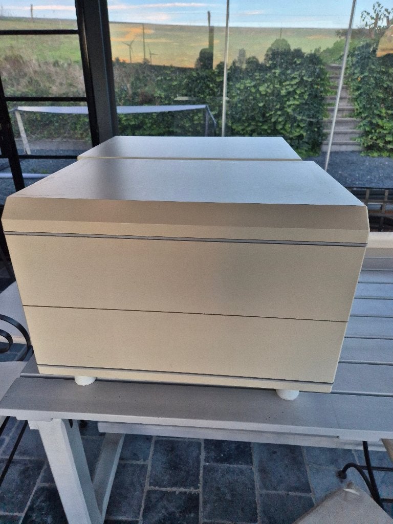 Tables de nuit, Maison & Meubles, Enlèvement, Utilisé, Autres matériaux, 45 à 65 cm