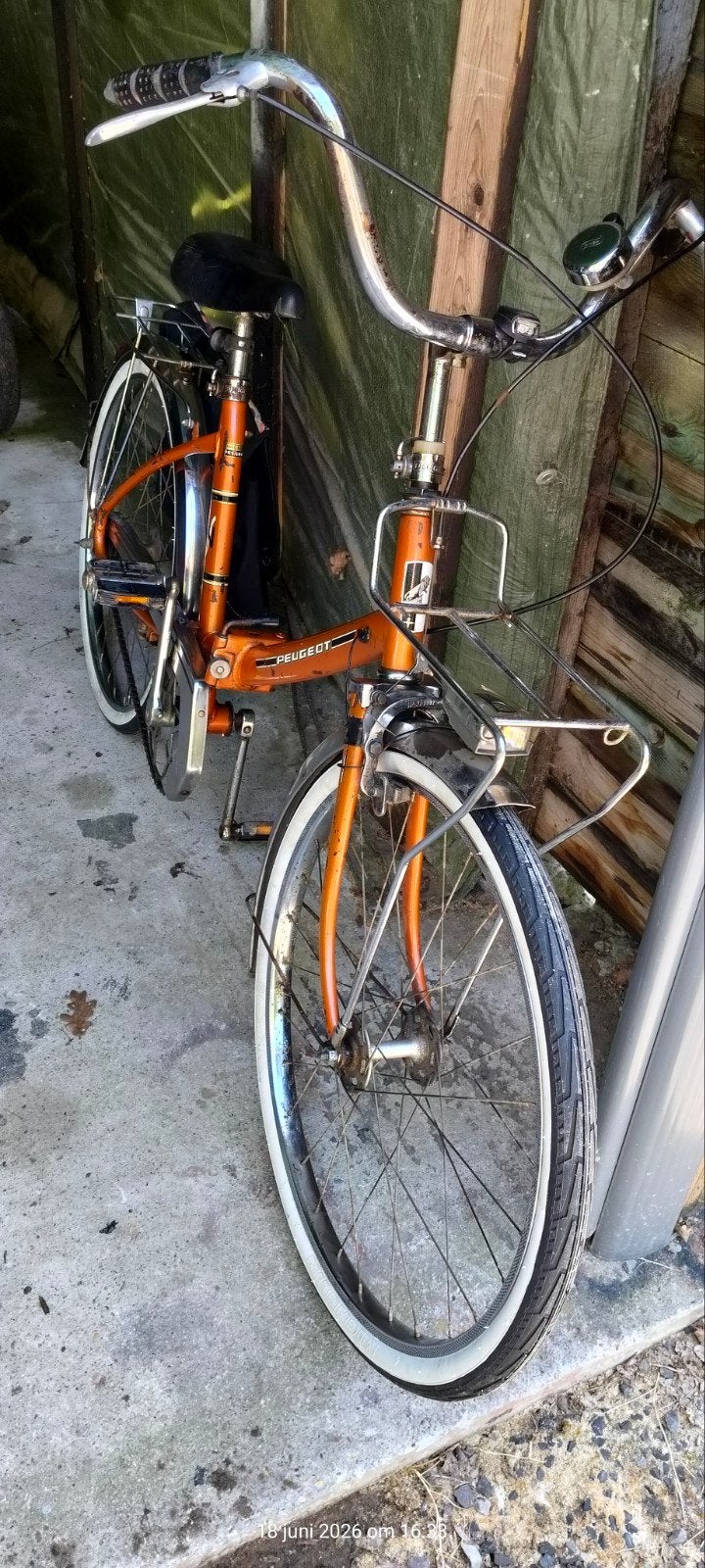 Vélo pliant Peugeot mini style nouveau, Enlèvement