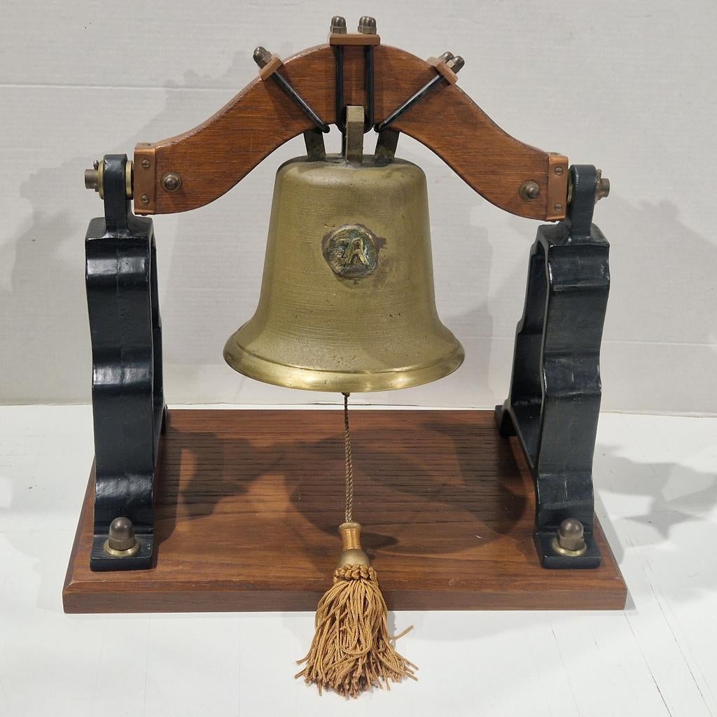 Zware brons Scheepsbel , alarmbel of kloosterbel, Ophalen of Verzenden, Brons