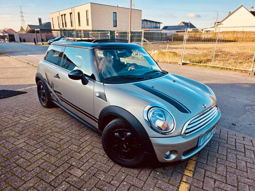 Mini Cooper 1.6 benzine panoremadag, Auto's, Mini, 4 zetels, Stof, 4 cilinders, 1600 cc