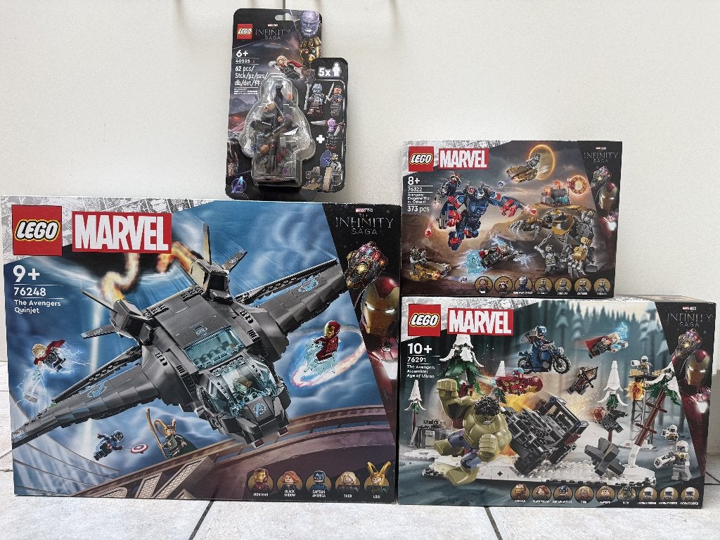 Lego Lot - MARVEL The Avengers, Neuf, Lego, Ensemble complet, Enlèvement