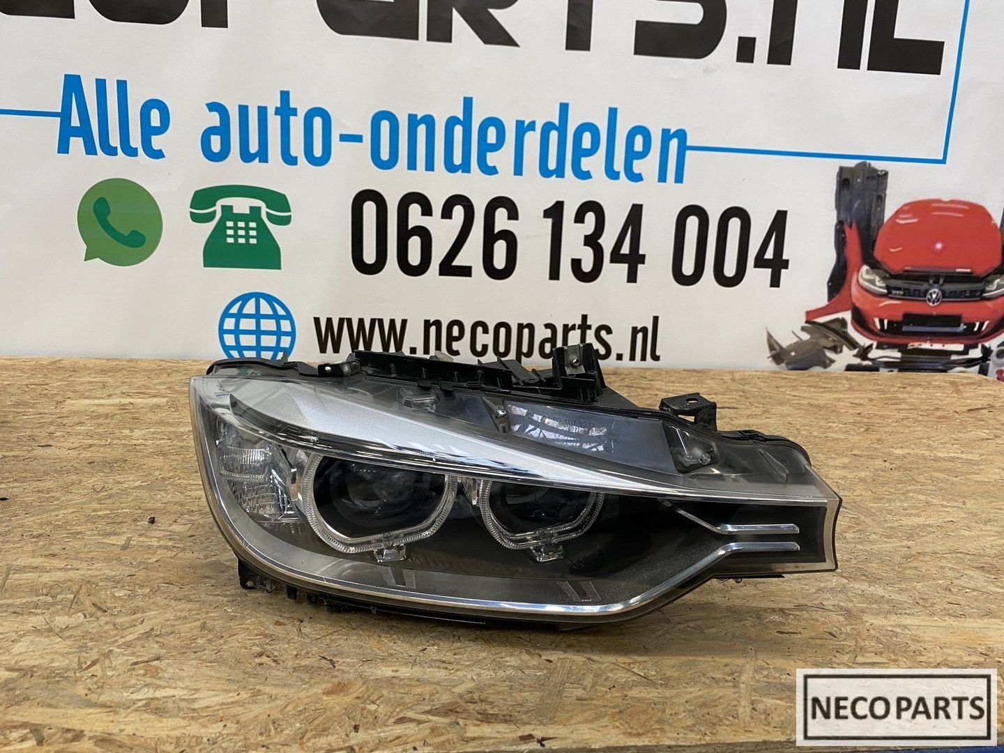 Bmw F30 F31 xenon led koplamp rechts 63.11-7259526, Gebruikt, -, -, Ophalen of Verzenden