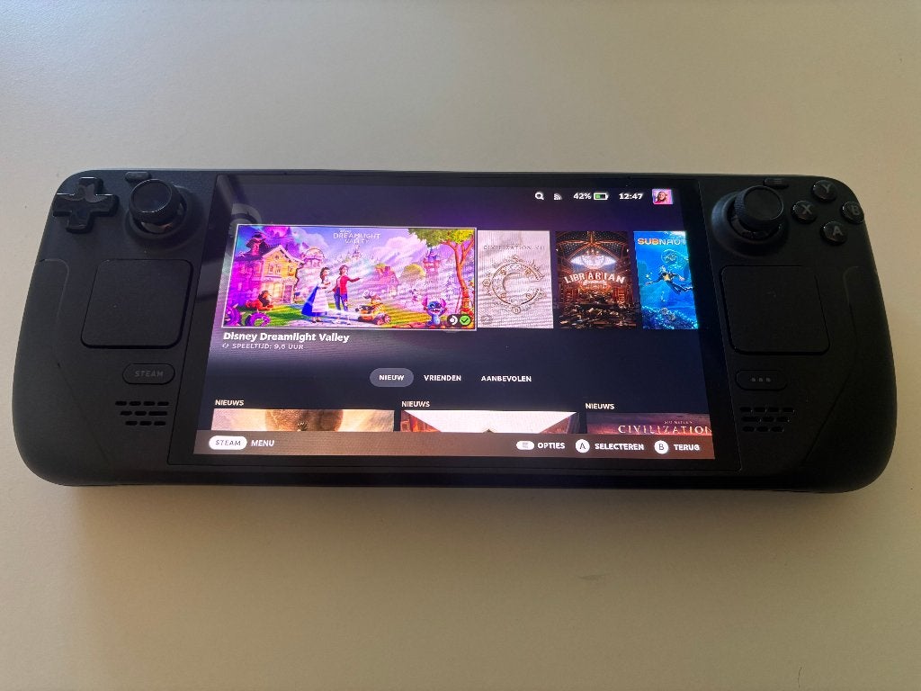Valve Steam Deck OLED 512GB, Ophalen, Valve, Zo goed als nieuw