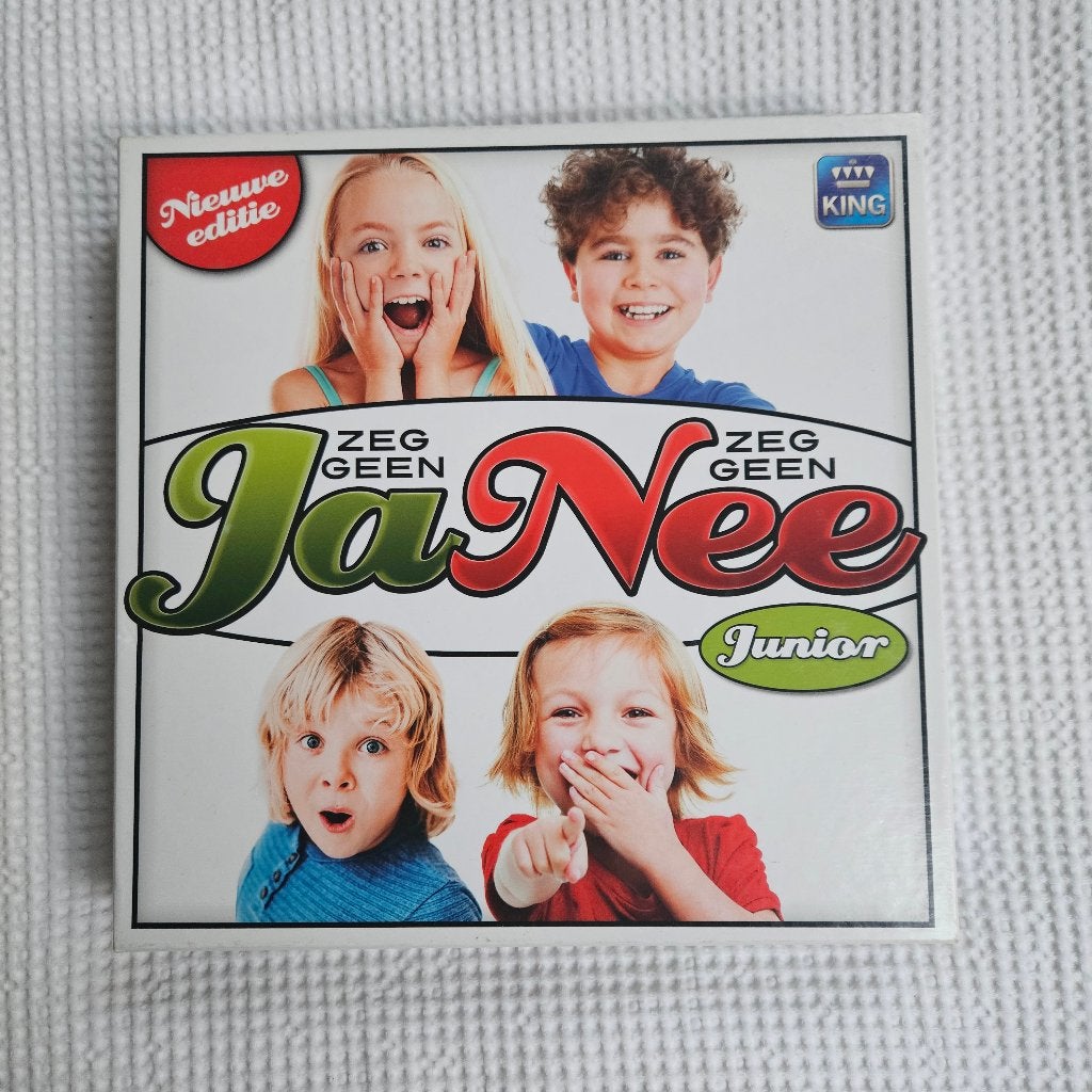 Geen ja, geen nee (junior), Een of twee spelers, Ophalen of Verzenden, Nieuw, KING