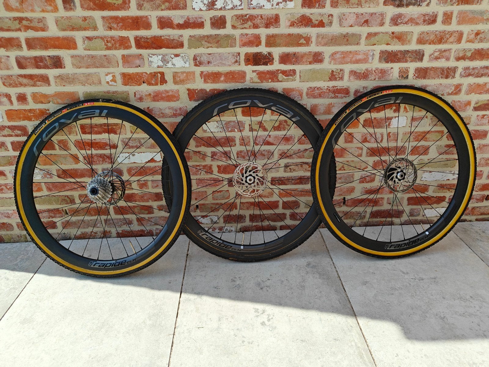 Roval  rapide CLX 40 set tubewielen + extra voorwiel, Autres marques, Comme neuf, Enlèvement, 28 pouces
