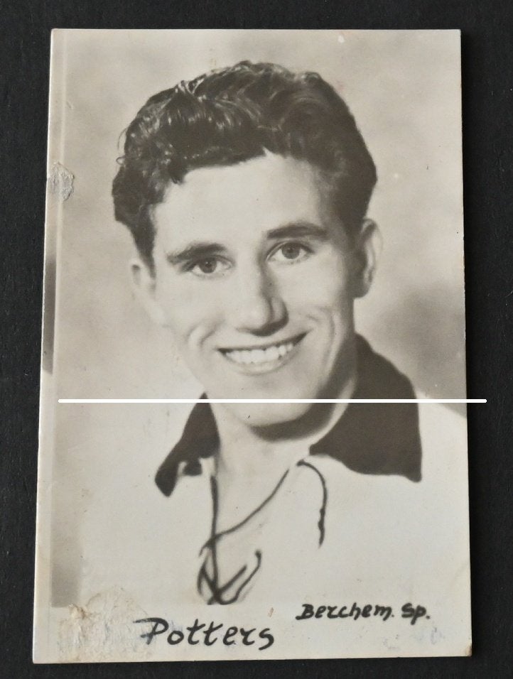 Berchem Sport Spelersfoto ' 40 / Rene Potters, Verzenden, Gebruikt, Poster, Plaatje of Sticker