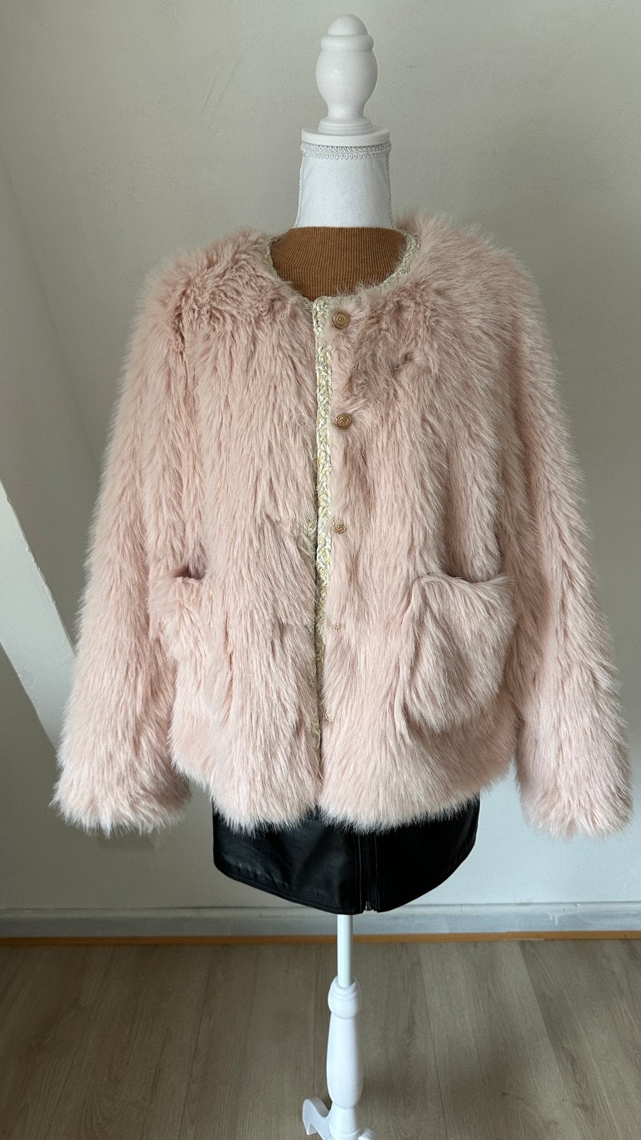 Mooi roze jas, Kleding | Dames, Maat 38/40 (M), Kostuum of Pak, Nieuw, Ophalen of Verzenden