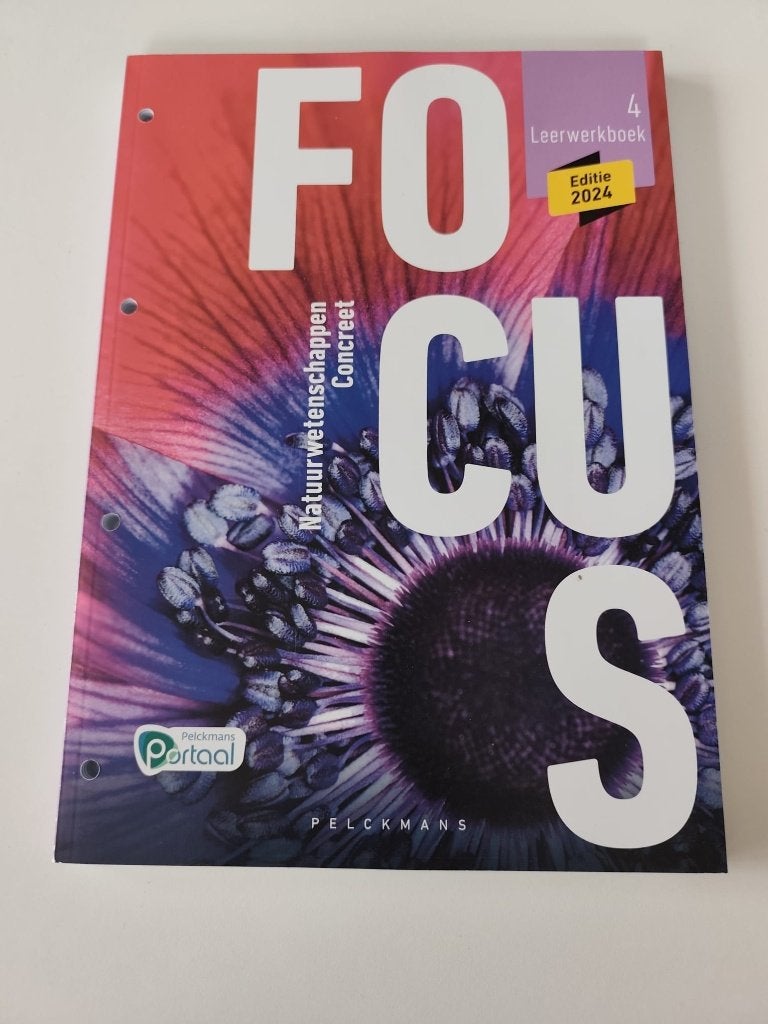 Focus 4, Boeken, Natuurkunde, Nieuw, Ophalen of Verzenden, Pelckmans