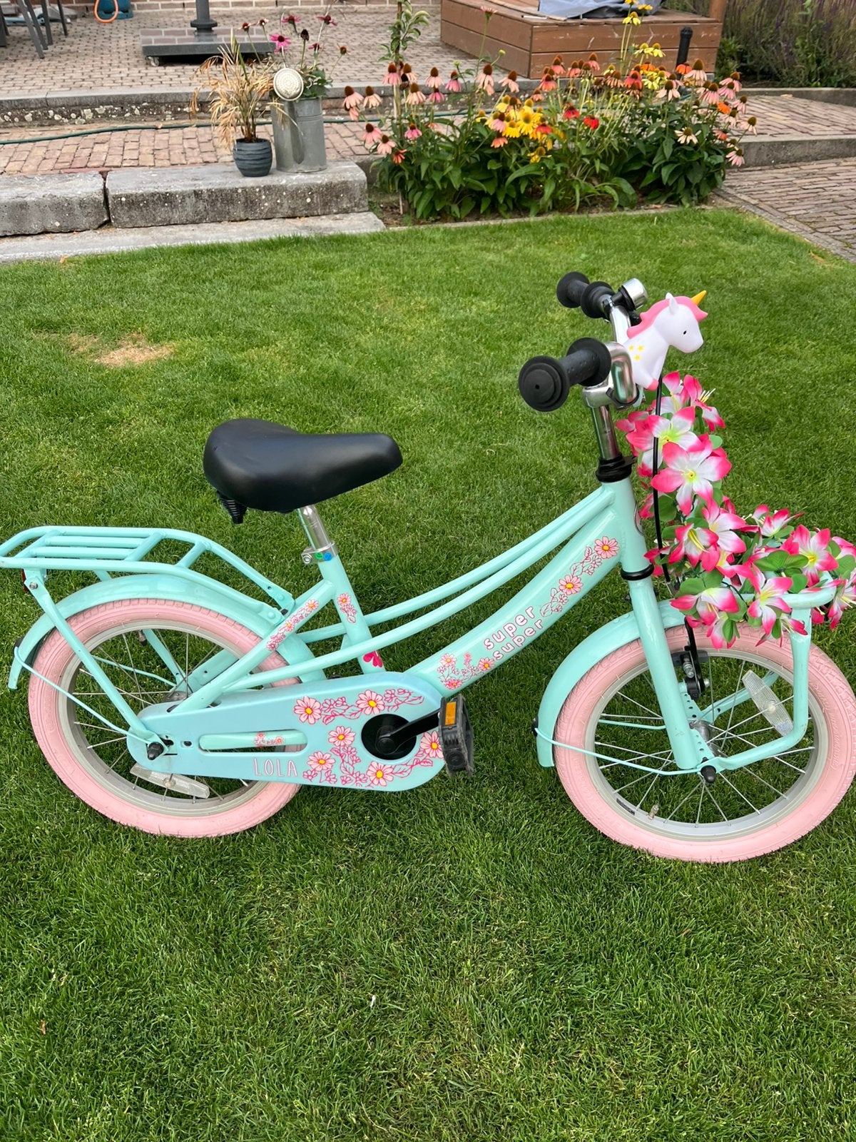 16 inch kinderfiets in nieuwstaat, Ophalen, Zo goed als nieuw, Terugtraprem, 16 inch
