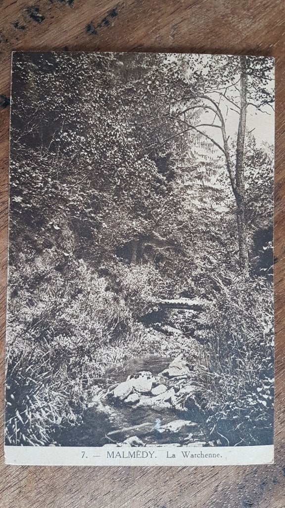 Postkaart Malmedy Le Warchenne, Verzamelen, Ophalen of Verzenden, 1920 tot 1940, Ongelopen, Luik
