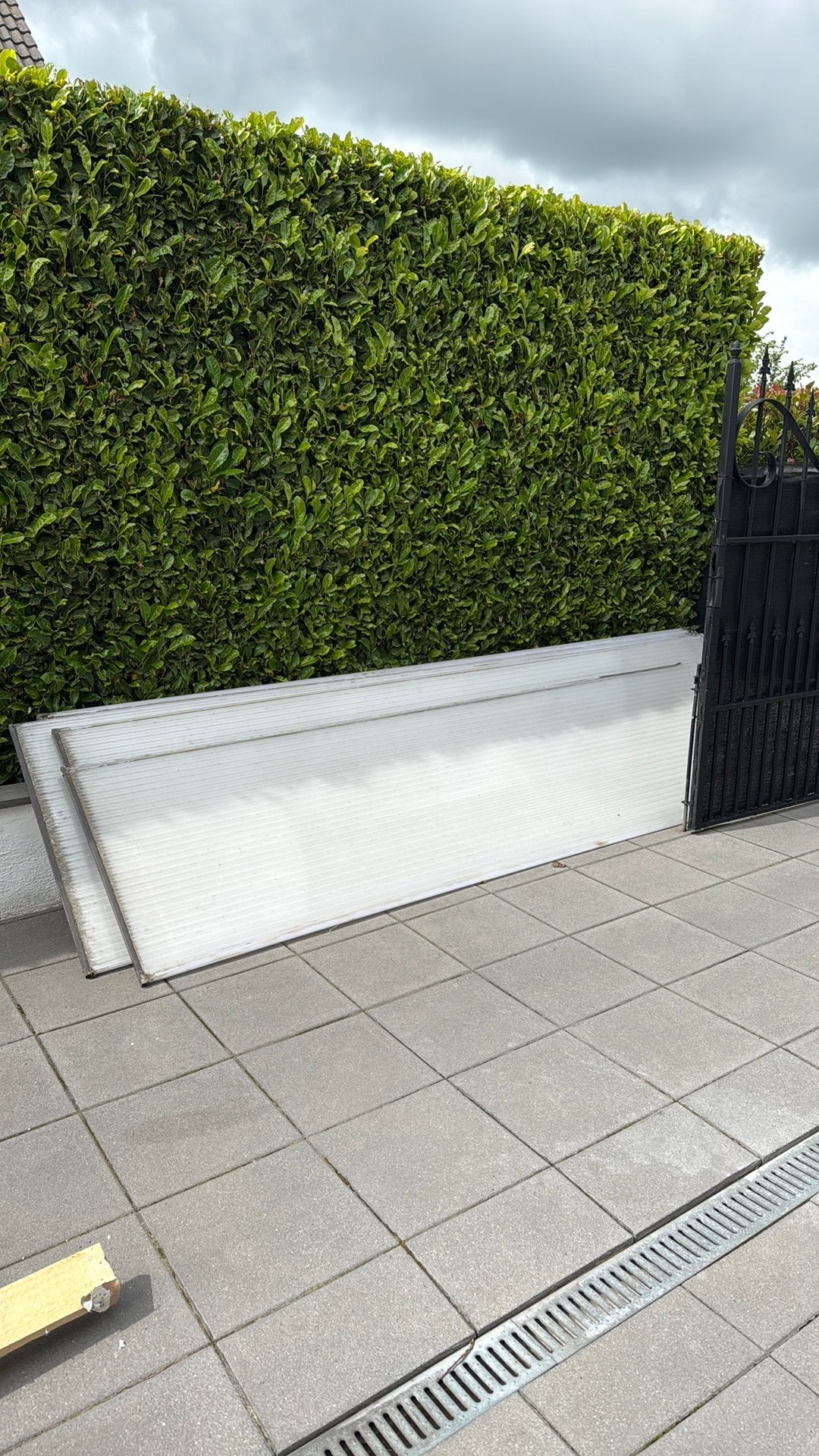 Plaques polycarbonates, Jardin & Terrasse, Verrières, Enlèvement, Utilisé
