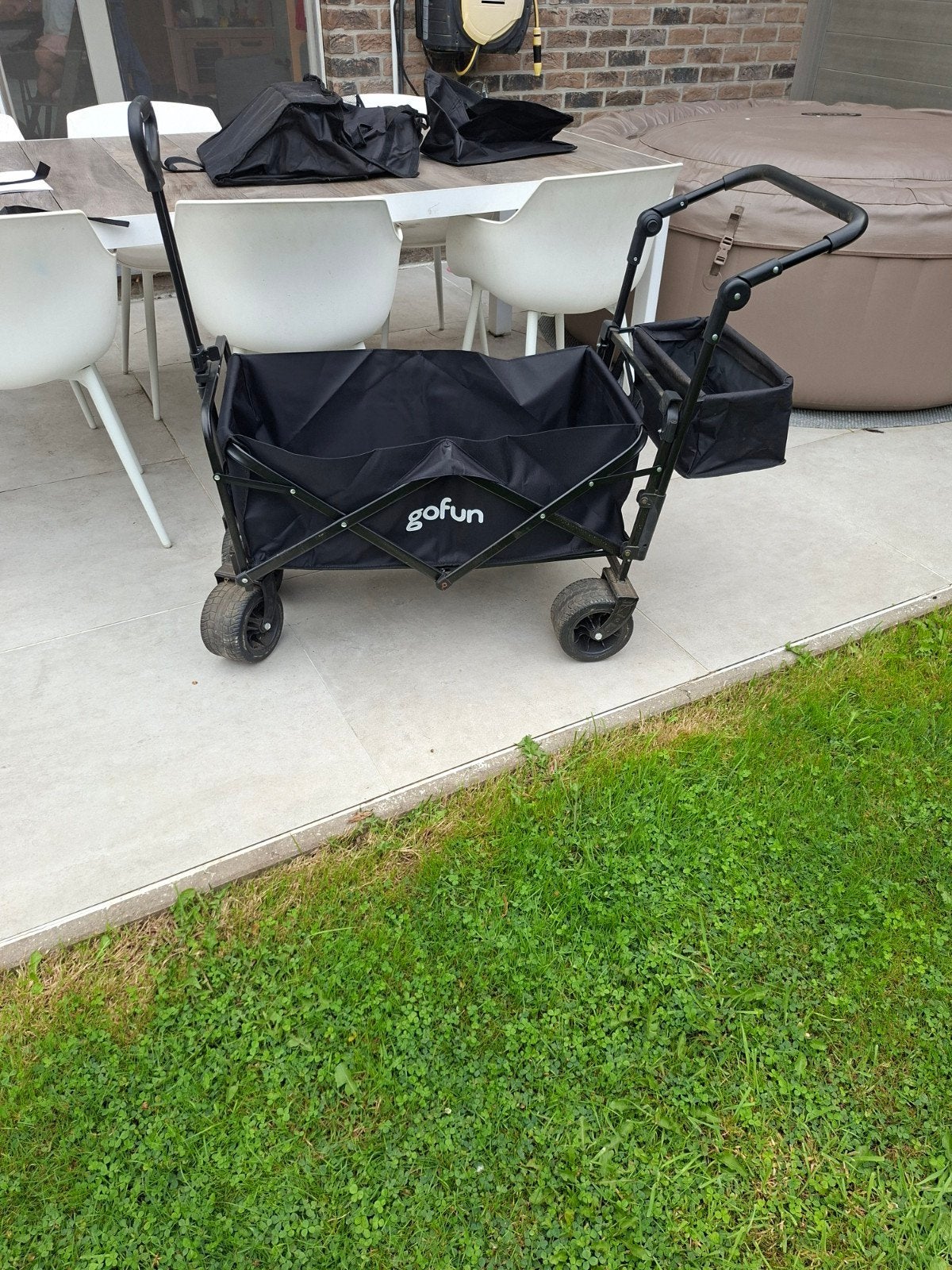 Bolderkar gofun XXL - 150 kg, Ophalen, Opvouwbaar, Nieuw