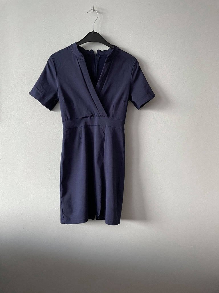 Nieuwe korte blauwe JURK S, Kleding | Dames, Jurken, Ophalen of Verzenden, Nieuw, Maat 36 (S), Blauw
