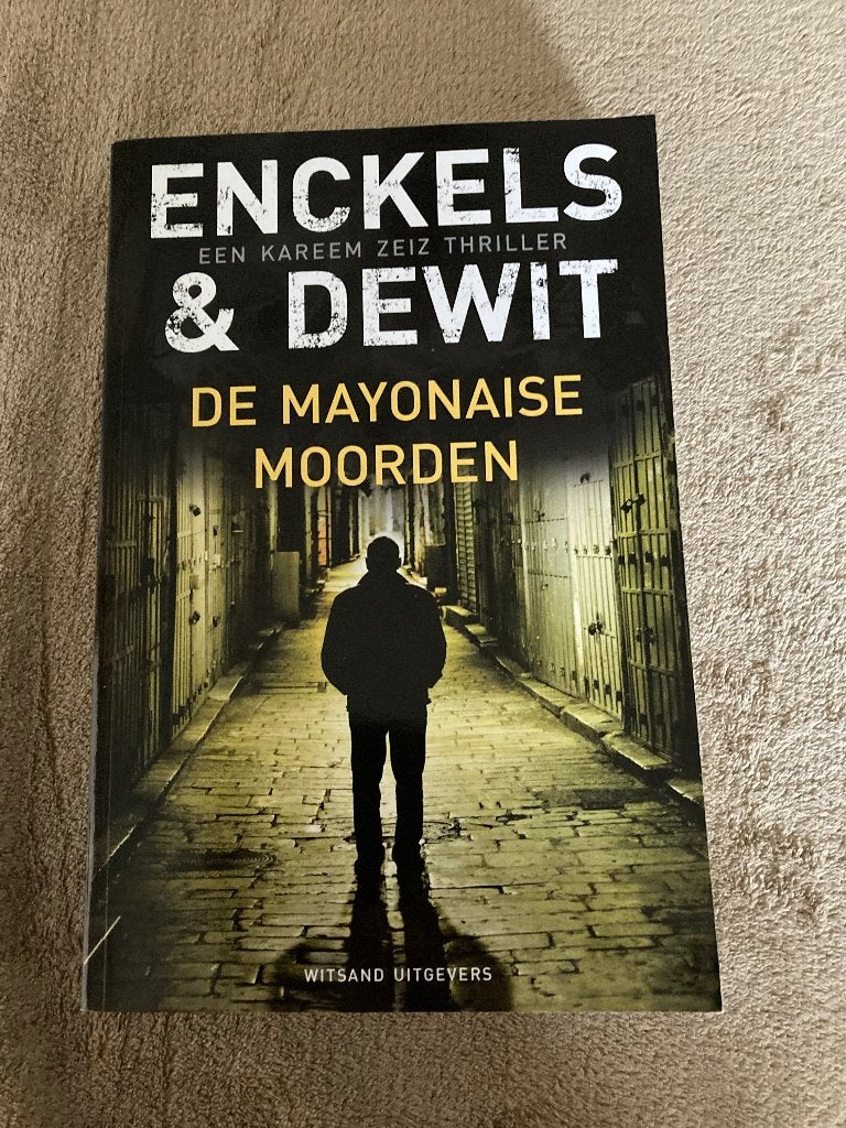 Boek: De mayonaise moorden. Enckels & Dewit, 336 blz, Boeken, Ophalen of Verzenden, Gelezen, Enckels & Dewit