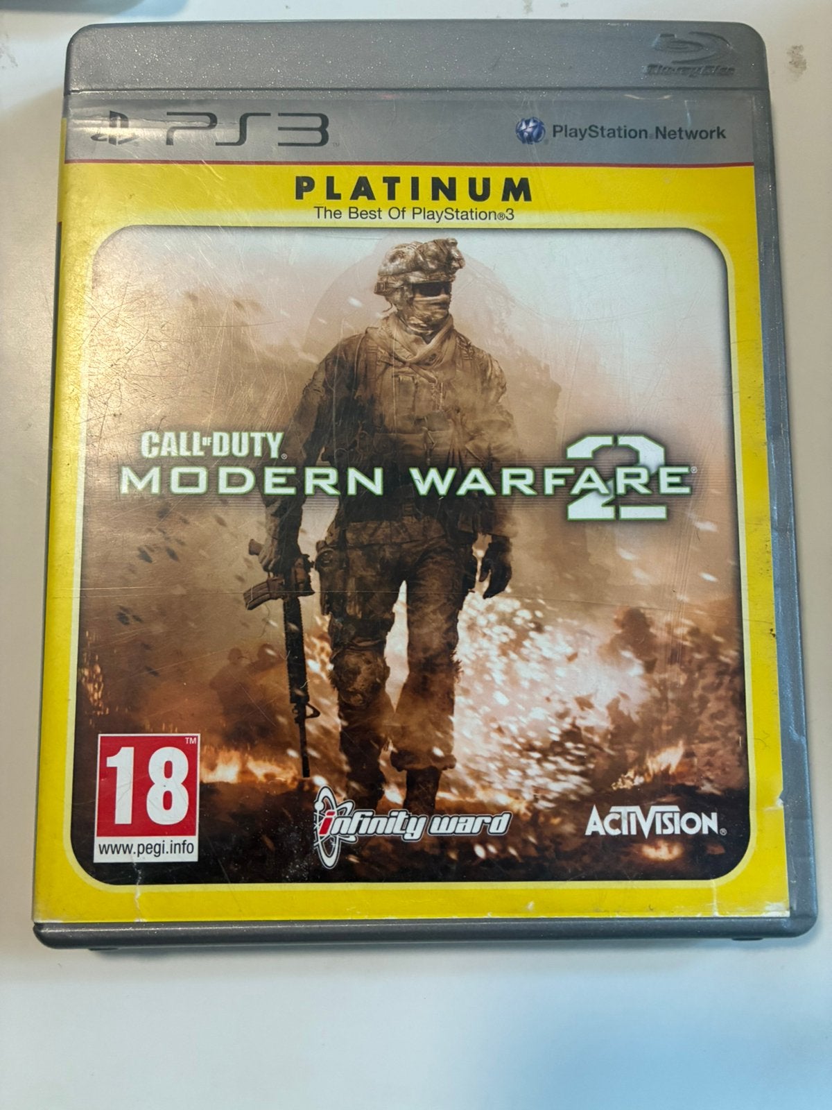 Call of Duty Modern Warfare 2 - PS3 Platinum Edition, Enlèvement ou Envoi, Comme neuf, Shooter