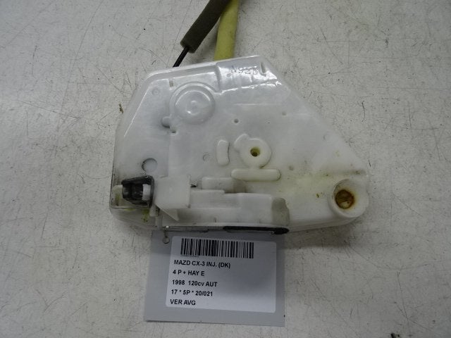 SERRURE DE PORTE AVANT GAUCHE Mazda CX-3 (DB2WD0278), Utilisé, Gauche, Mazda