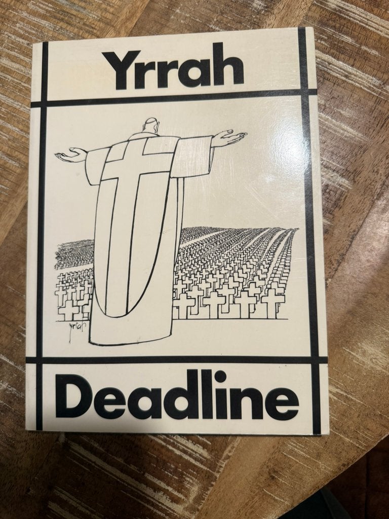 Deadline - Yrrah, Enlèvement ou Envoi, Yrrah, Comme neuf, Cartoons ou Dessins humoristiques