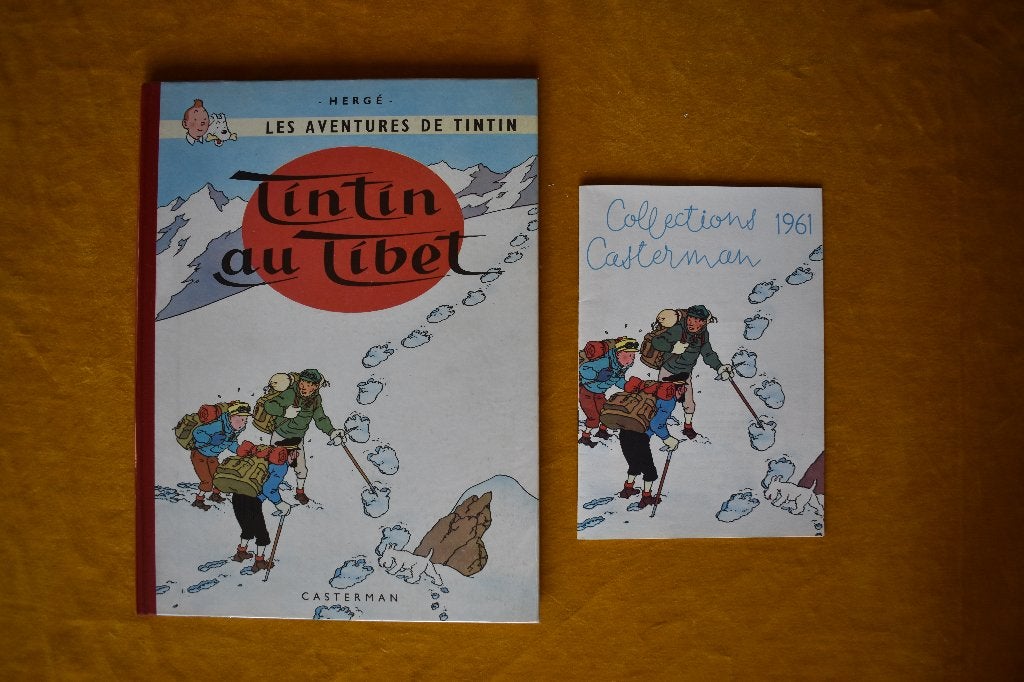 Kuifje in Tibet EO France NEUF met catalogus, Ophalen of Verzenden, Nieuw, Herge