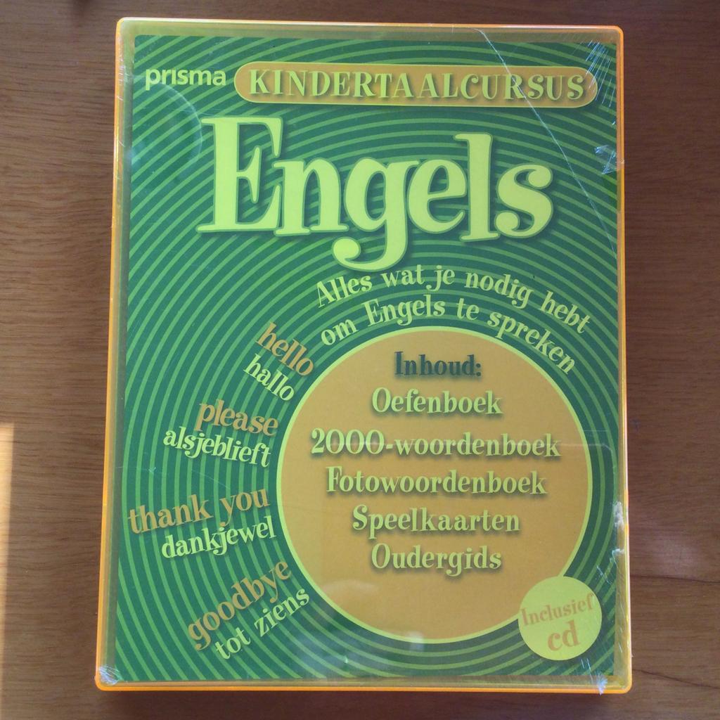 Prisma kindertaalcursus Engels, Ophalen of Verzenden, Nieuw, Non-fictie