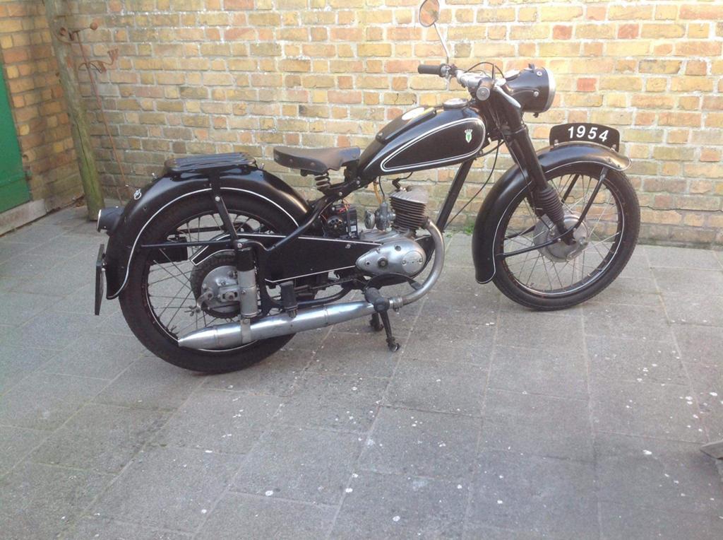 DKW RT 125, Motoren, Ophalen