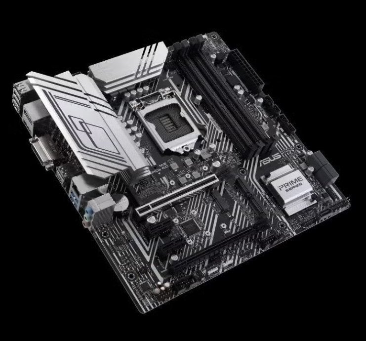 Carte mère ASUS PRIME Z590M PLUS avec socket LGA 1200, Informatique & Logiciels, Enlèvement ou Envoi, Utilisé