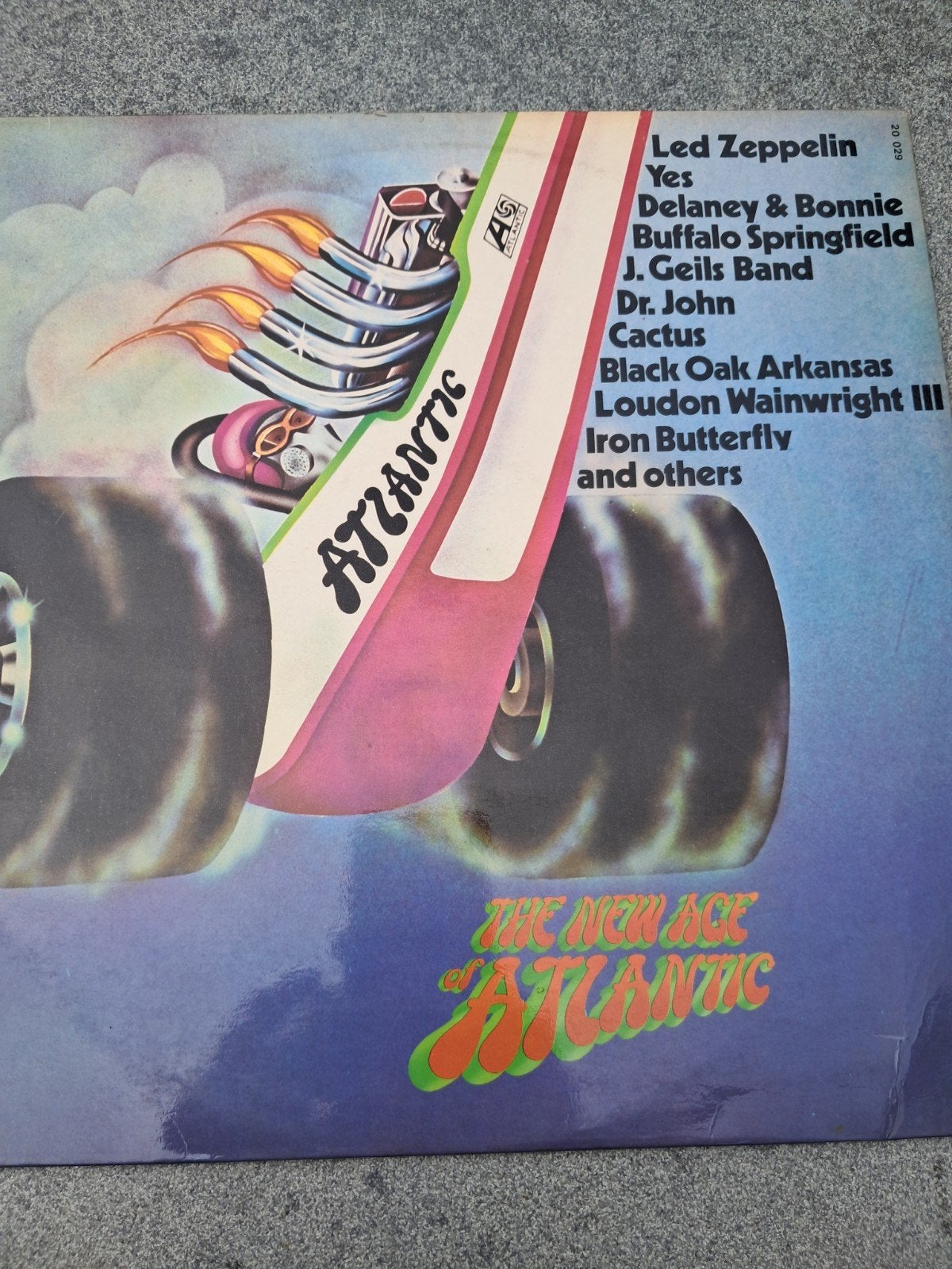 Lp The New age of Atlantic, Cd's en Dvd's, LP, Gebruikt, Ophalen of Verzenden, 12 inch