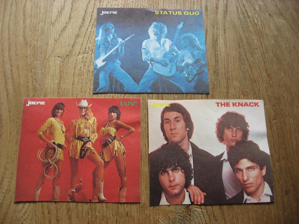Stickers Status Quo Luv The Knack Joepie, Verzamelen, Ophalen of Verzenden, Nieuw, Overige typen