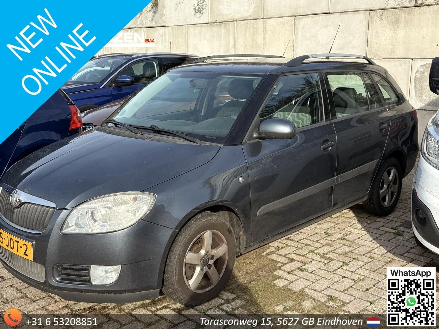 Skoda Fabia Combi 1.4 TDI Greenline | LET OP TURBO NIET 100%, Auto's, 109 g/km, Bedrijf, Grijs, Zilver of Grijs