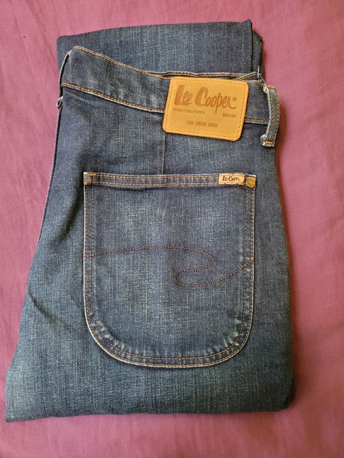 Lee Cooper "Pedro" Jeans – Maat 32/32 – Wassing: Dark Sky, Blauw, W32 (confectie 46) of kleiner, Ophalen of Verzenden, Zo goed als nieuw