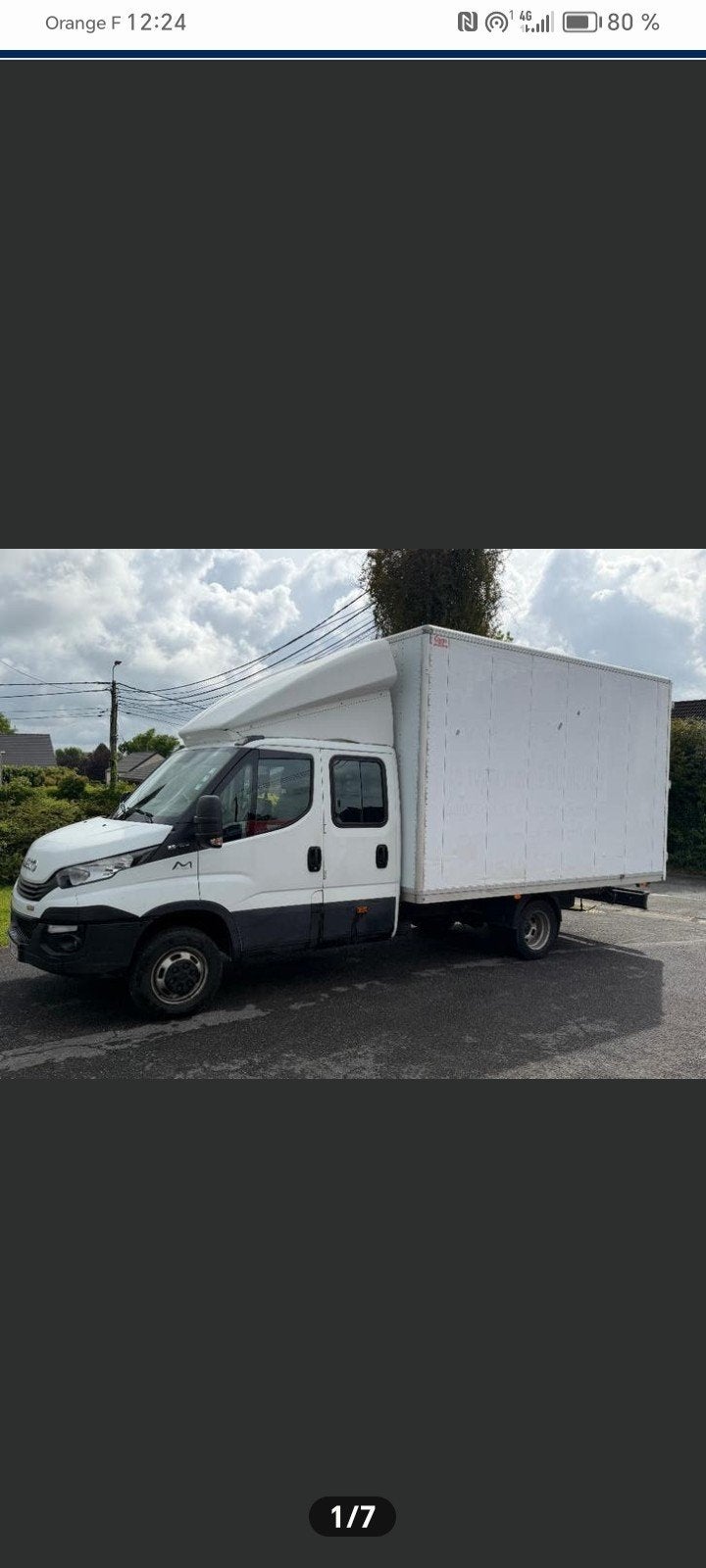 iveco daily 35c18 himatic double cabine caisse, Achat, Euro 6, Iveco, Diesel