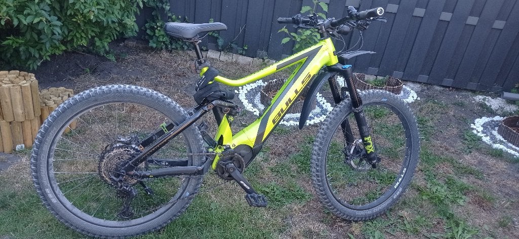 Electrisch MTB, Fietsen en Brommers, Fully, Zo goed als nieuw, Schijfrem, 53 tot 57 cm