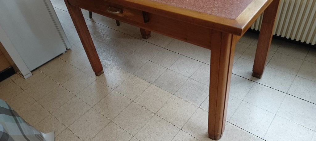 art deco keukentafel, Enlèvement