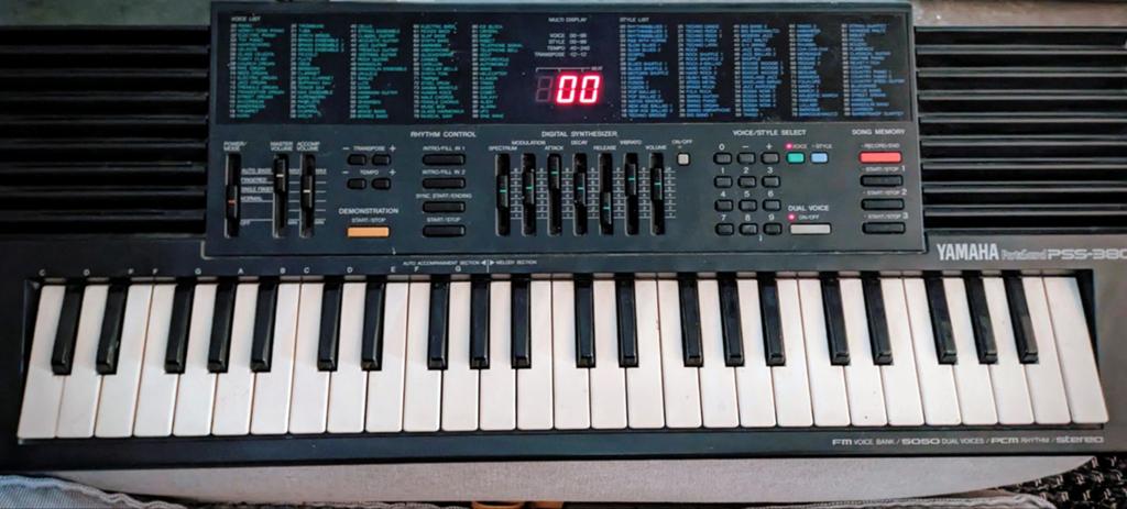 Yamaha pss-380 Fm Synthesizer, Muziek en Instrumenten, Keyboards, Ophalen of Verzenden, Yamaha