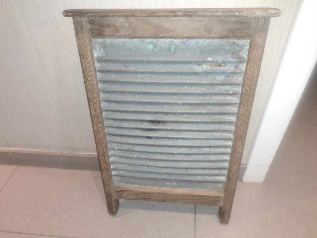 Vintage oud wasbord, Enlèvement, Comme neuf