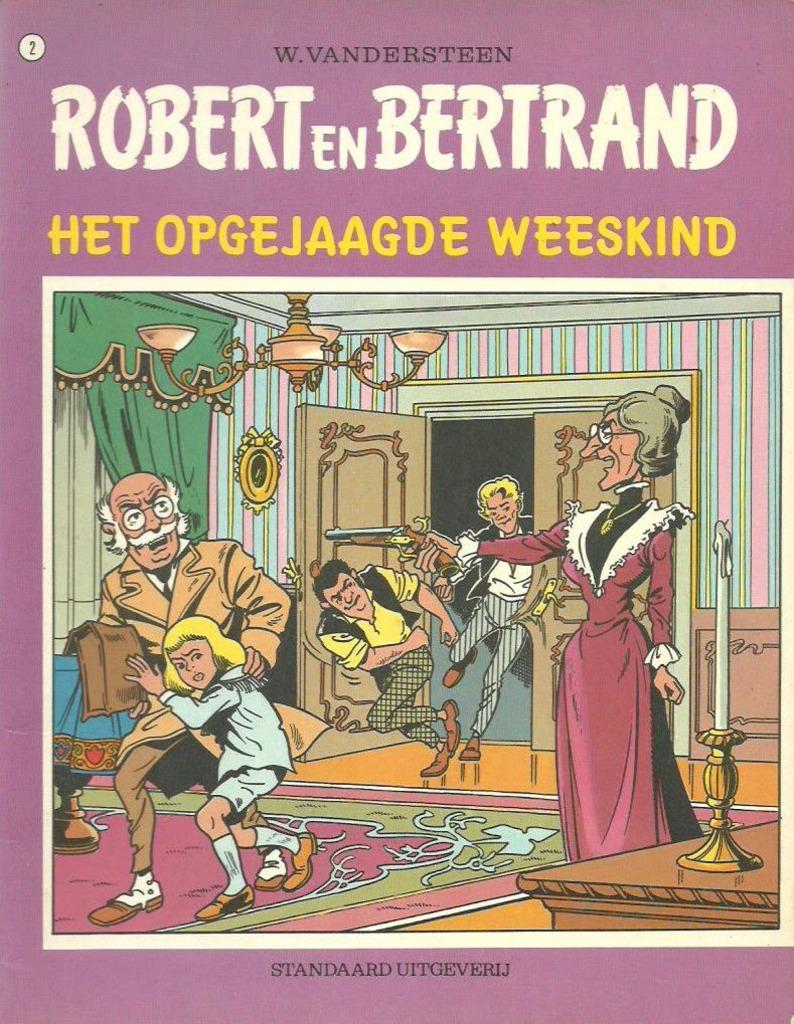 Robert en Bertrand, Meerdere stripboeken, Ophalen of Verzenden, Gelezen, Willy vandersteen