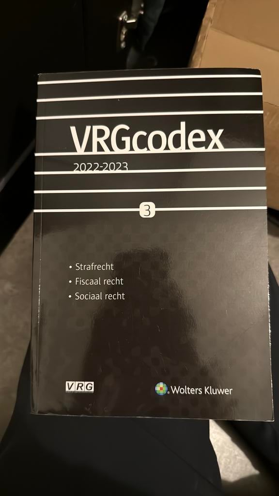 VRG Codex 2022-2023, Boeken, Ophalen