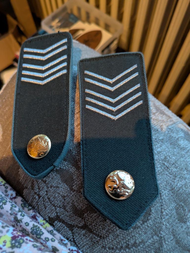 1ste sergeant majoor, Verzamelen, Ophalen of Verzenden, Landmacht, Embleem of Badge
