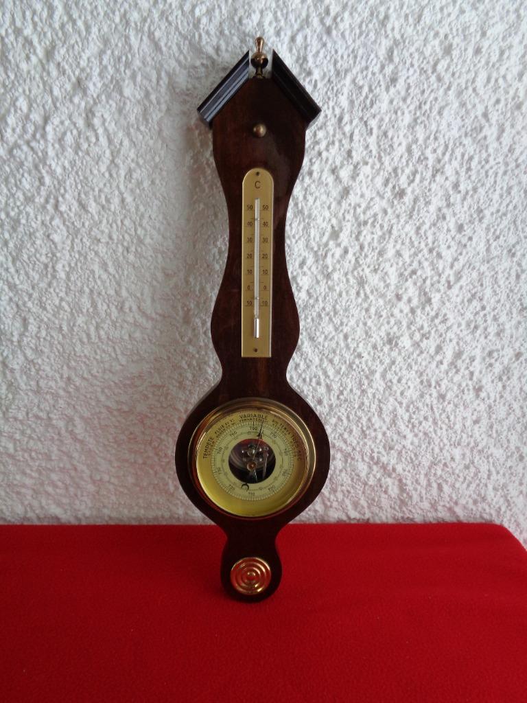 Baromètre, thermomètre Vintage., Enlèvement ou Envoi, Utilisé