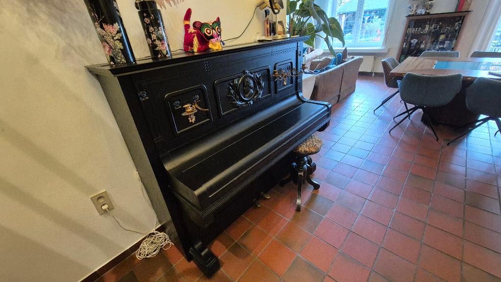 piano, Enlèvement, Utilisé, Noir, Piano