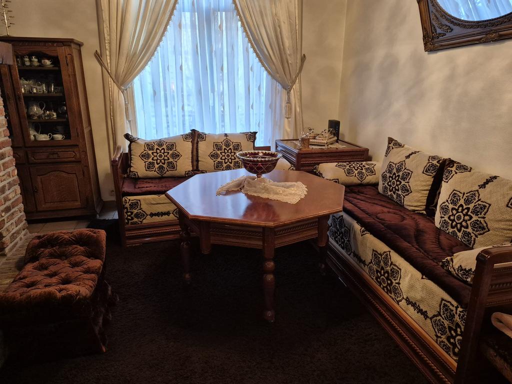 Salon Marocain complet à vendre, Ophalen, Gebruikt, Hout, Marocain