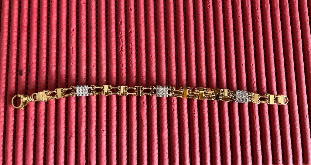 Gouden armband, Enlèvement ou Envoi, Comme neuf, Or