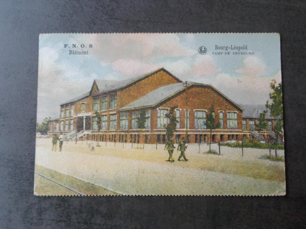 1 oude postkaart uit Bourg Leopold, Verzamelen, Ophalen