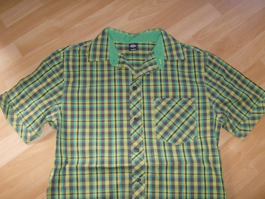 hemd groen merk dickies - maat m - nieuw, Enlèvement ou Envoi, Neuf, Vert, Dickies