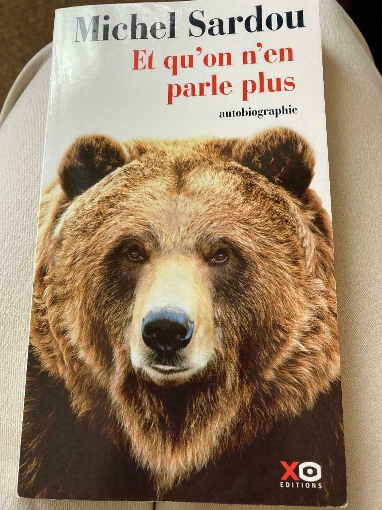 Livre autobiographie de Michel Sardou ‘Et qu’on n’en parle, Neuf, Artiste, Michel Sardou, Enlèvement