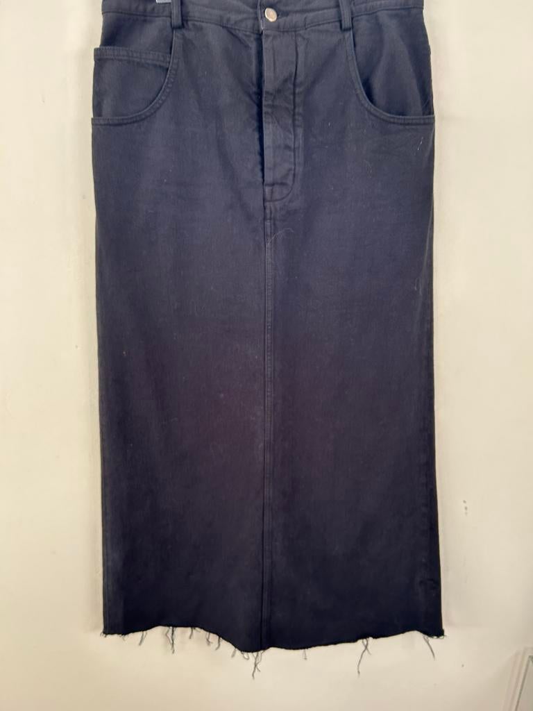 Ann demeulemeester zwarte lange rok goele, Verzenden, Zo goed als nieuw