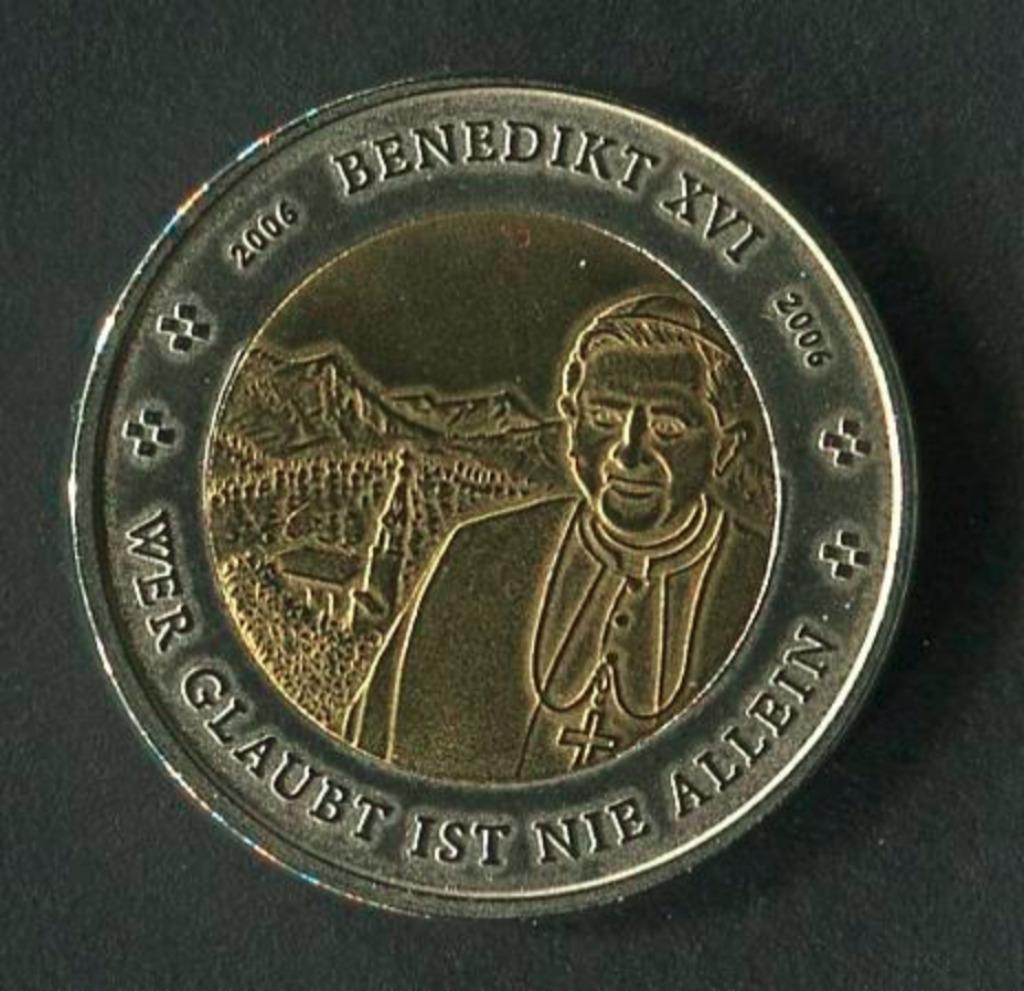 Duitsland 2 euro munttest 2006 Benedikt 16 zeldzame munt, Postzegels en Munten, Munten | Europa | Euromunten, Ophalen of Verzenden